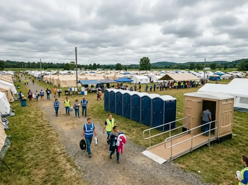 disaster-relief-camp-restrooms-010 — frequently asked questions, Dumpster & Portable Bathrooms Rental in Charles Town, WV
